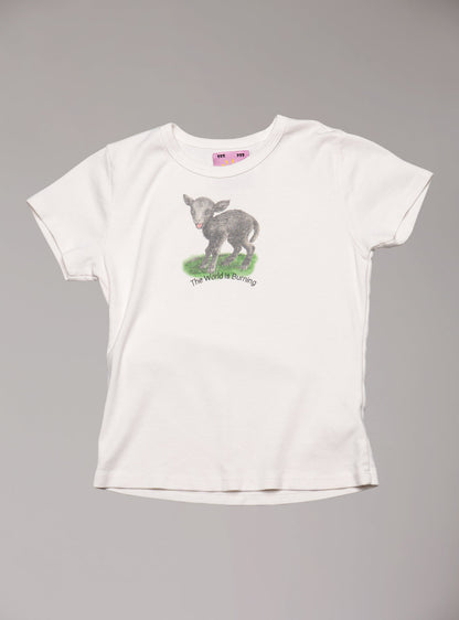 UNIF World Is Burning baby Tee