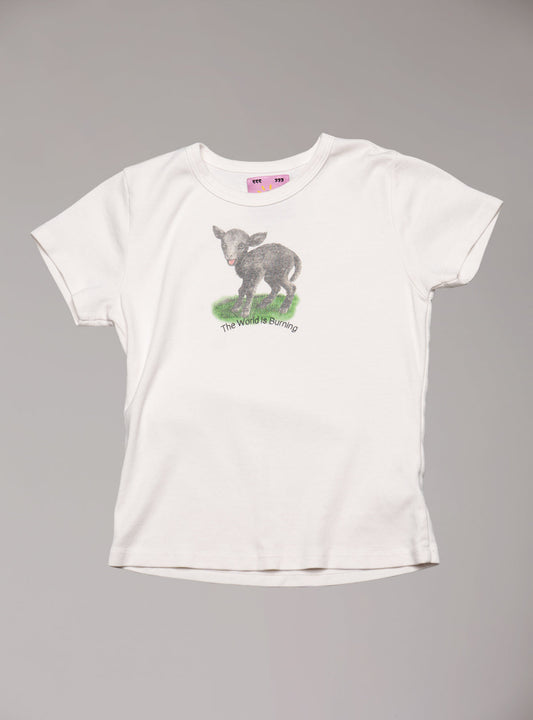 UNIF World Is Burning baby Tee