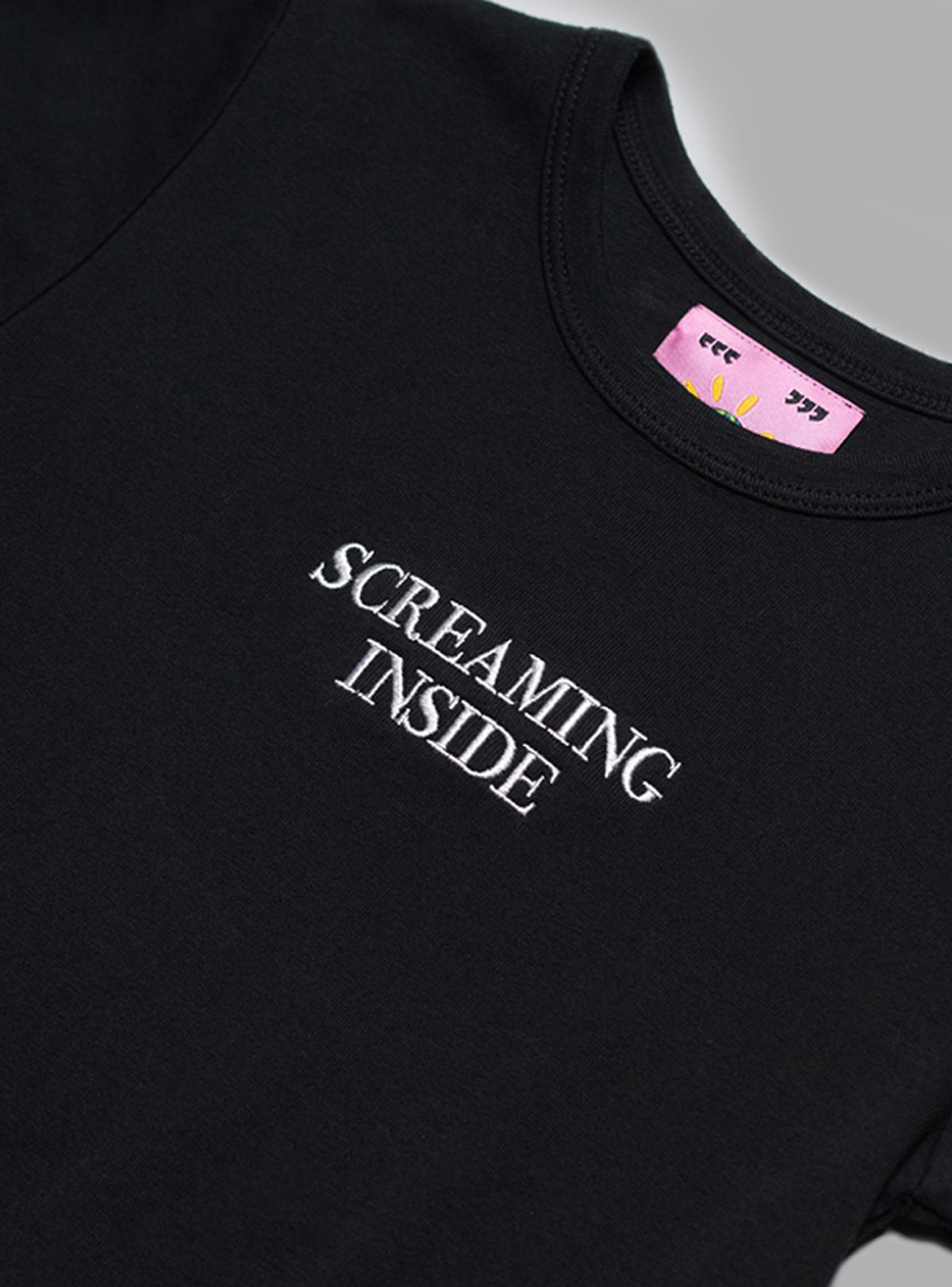 UNIF Screaming Inside Baby Tee