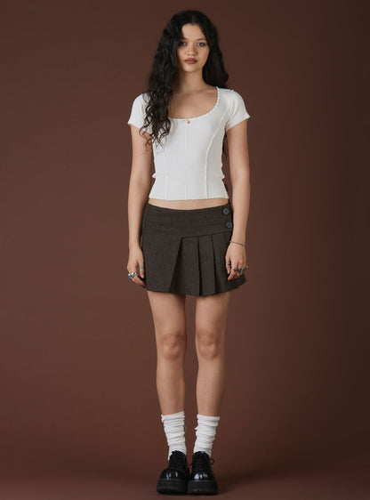 UNIF XAE Ribbed Crop Top