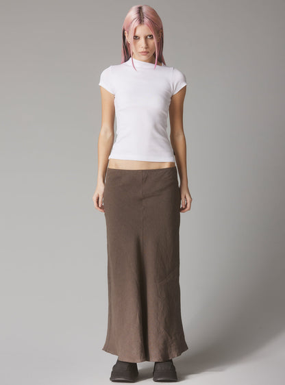 UNIF Rib Asymmetrical Cap Sleeve