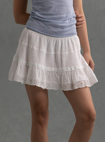 UNIF Bobbin Mini Skirt