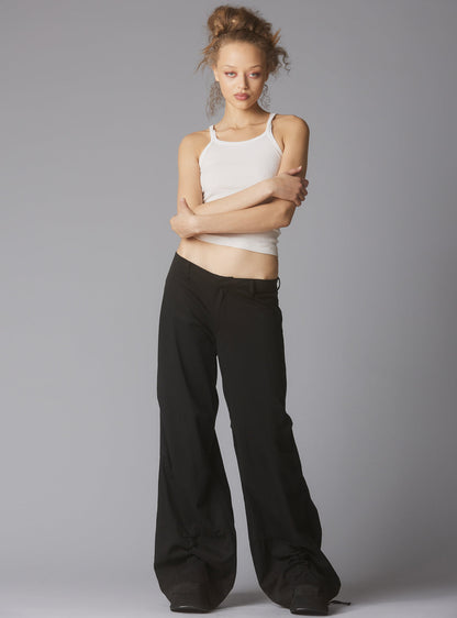 UNIF Black Wide Leg Pants