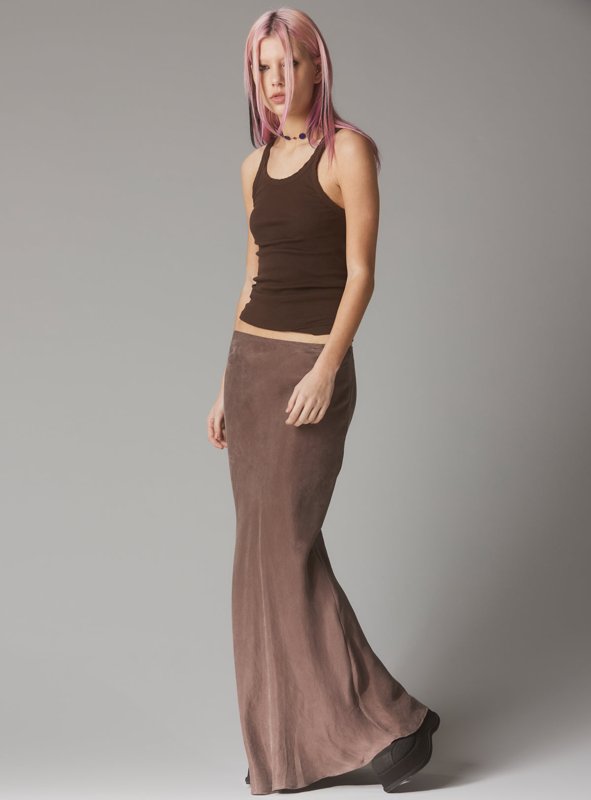 UNIF Vivi Skirt Brown