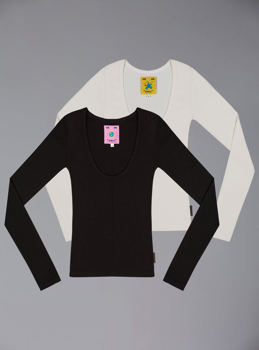 UNIF Scoop Long Sleeve 2-pack