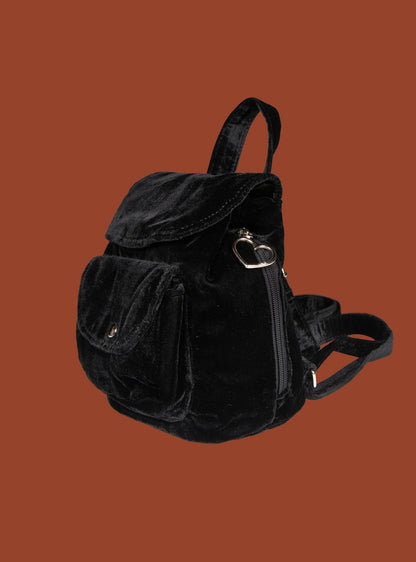 UNIF Blossom mini velvet backpack