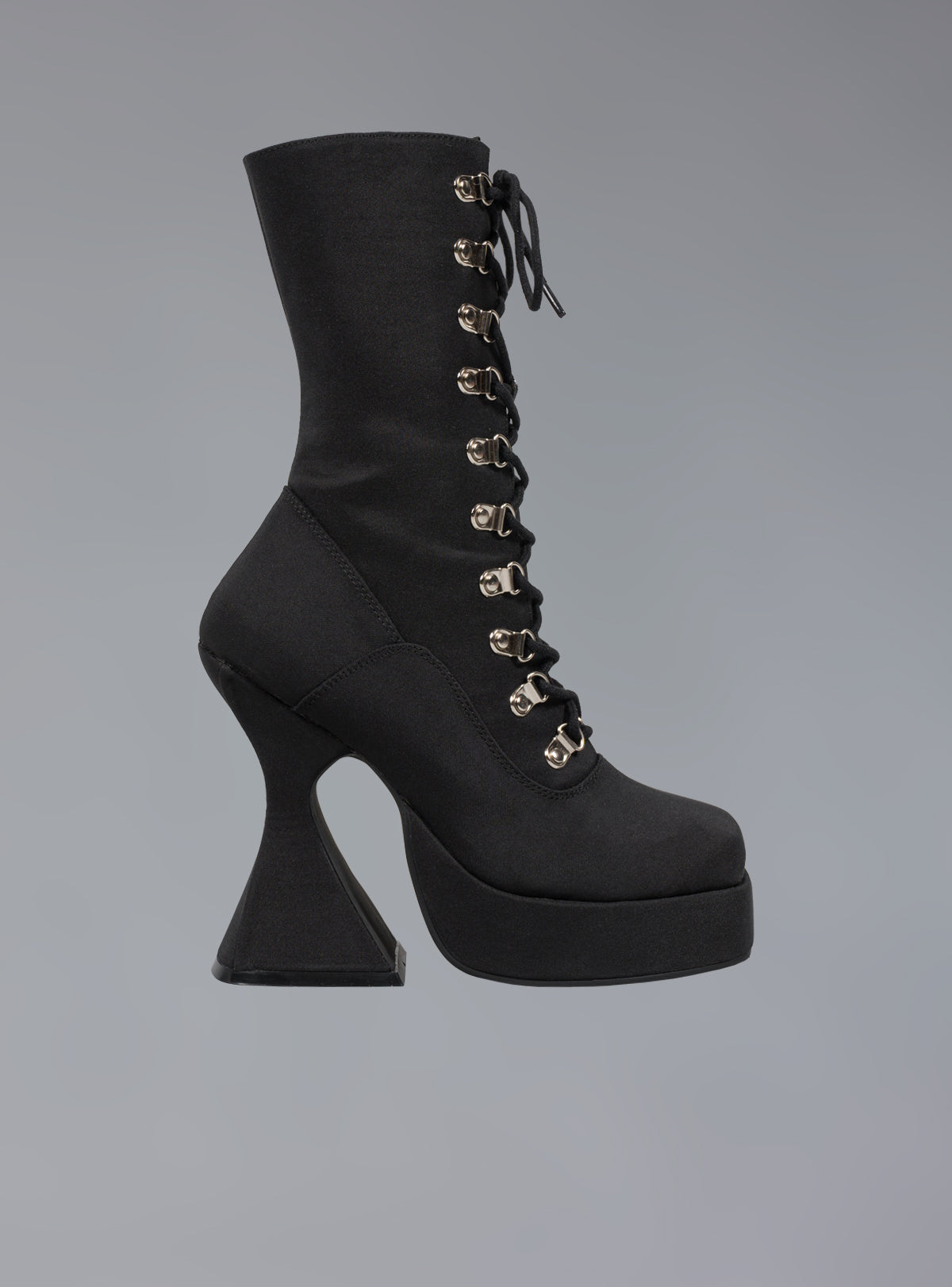 UNIF Victorian Lace Up Platform Heel