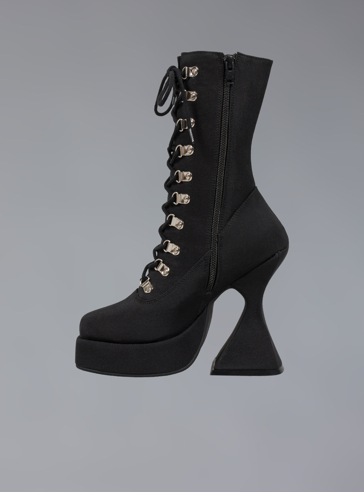 UNIF Victorian Lace Up Platform Heel