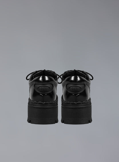 UNIF Low Top Leather Chunky Platform Boot in