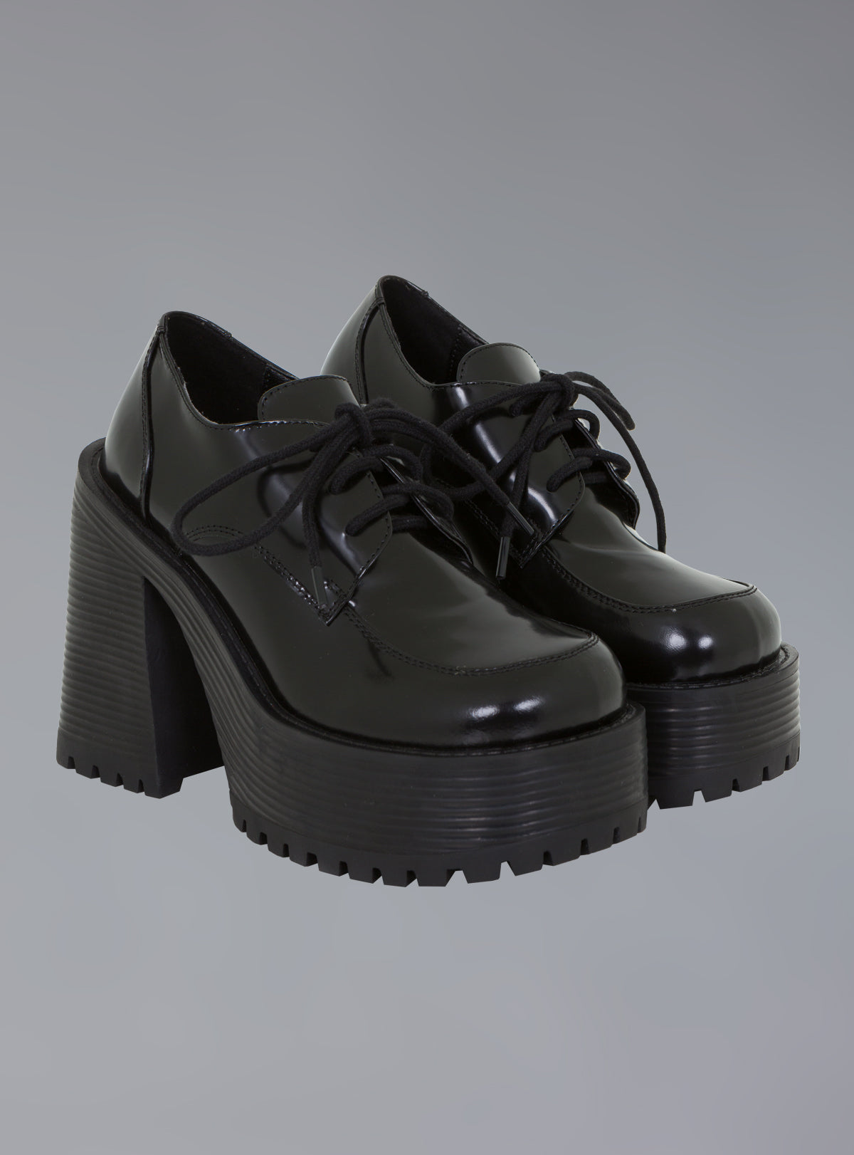 UNIF Stacked Platform Oxford Shoe