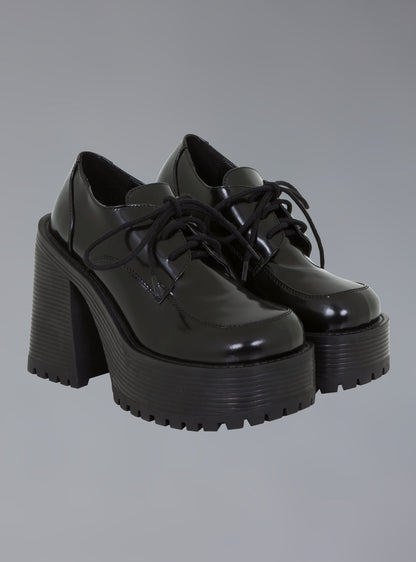 UNIF Stacked Platform Oxford Shoe