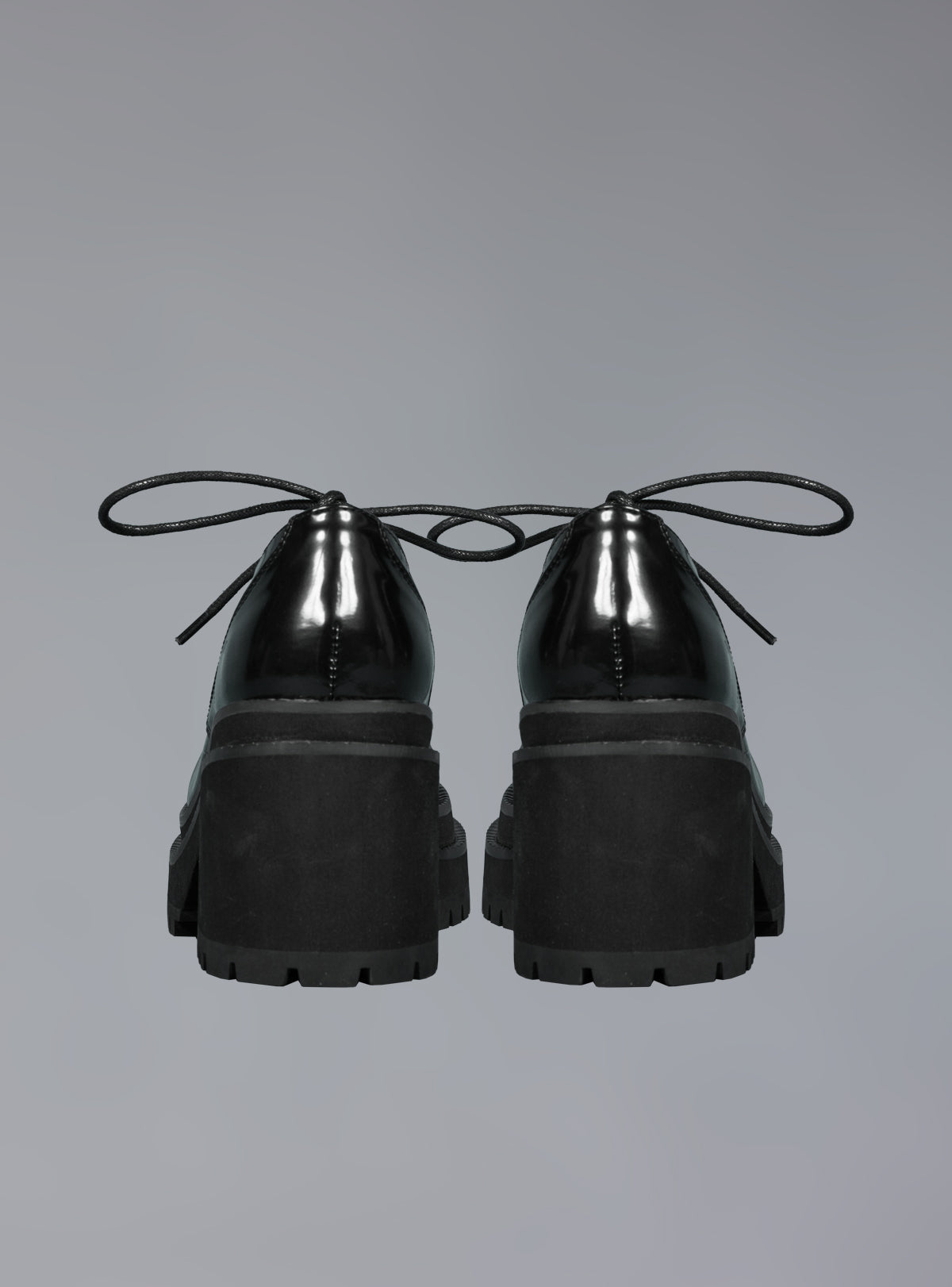 UNIF 90s Platform Oxford Shoe With Chunky Heel