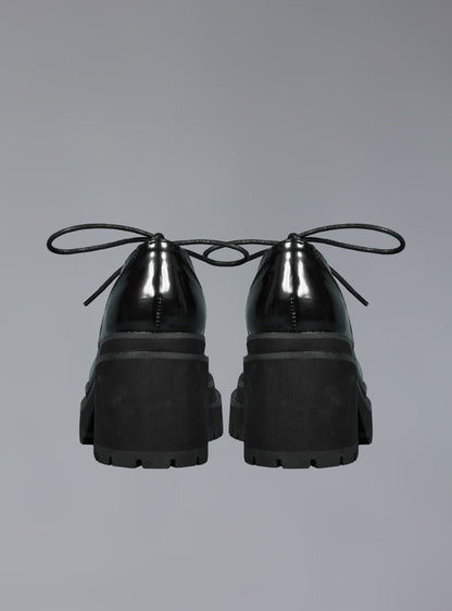 UNIF 90s Platform Oxford Shoe With Chunky Heel
