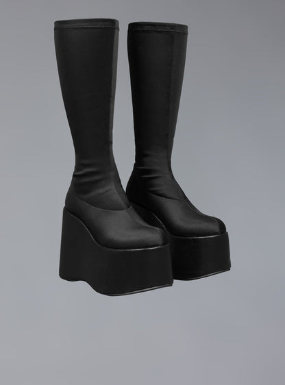 UNIF Platform Sock Boots With Super Stacked Sole