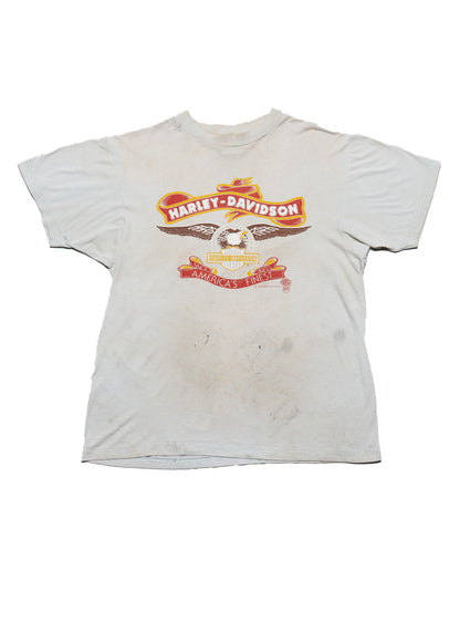 UNIF Vintage Harley Davidson America's Finest Tee