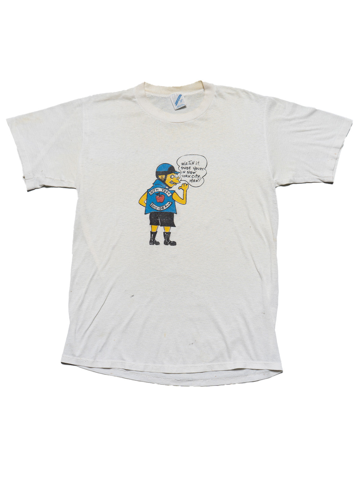 UNIF Vintage Watch it Dude You're in New York City Man Tee