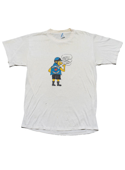 UNIF Vintage Watch it Dude You're in New York City Man Tee