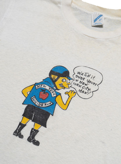 UNIF Vintage Watch it Dude You're in New York City Man Tee
