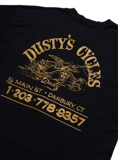 UNIF Vintage Die Yuppie Scum - Dusty's Cycles Tee