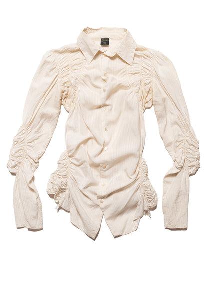 UNIF Jean Paul Gaultier Pinstripe Dress Button Down