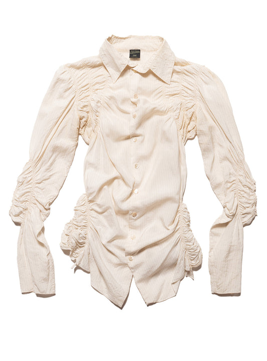 UNIF Jean Paul Gaultier Pinstripe Dress Button Down