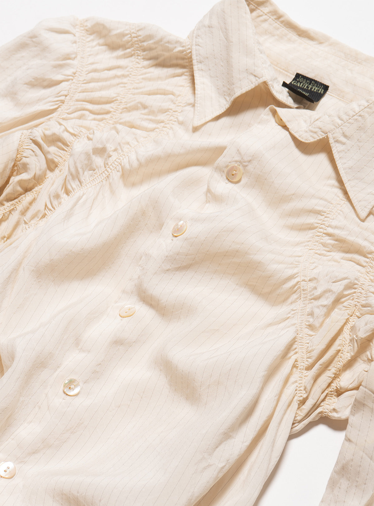UNIF Jean Paul Gaultier Pinstripe Dress Button Down