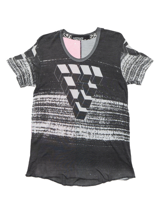UNIF Vintage Horace 3D Cube Tee