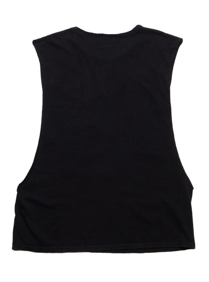 UNIF Vintage Liquid Blue Skulls Sleeveless Tee