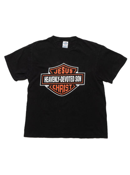 UNIF Vintage Harley Jesus Christ Heavenly-Devoted Son Tee