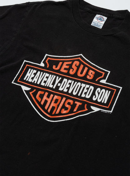 UNIF Vintage Harley Jesus Christ Heavenly-Devoted Son Tee