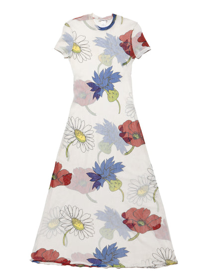 UNIF Vintage Vivienne Tam Floral Print Dress