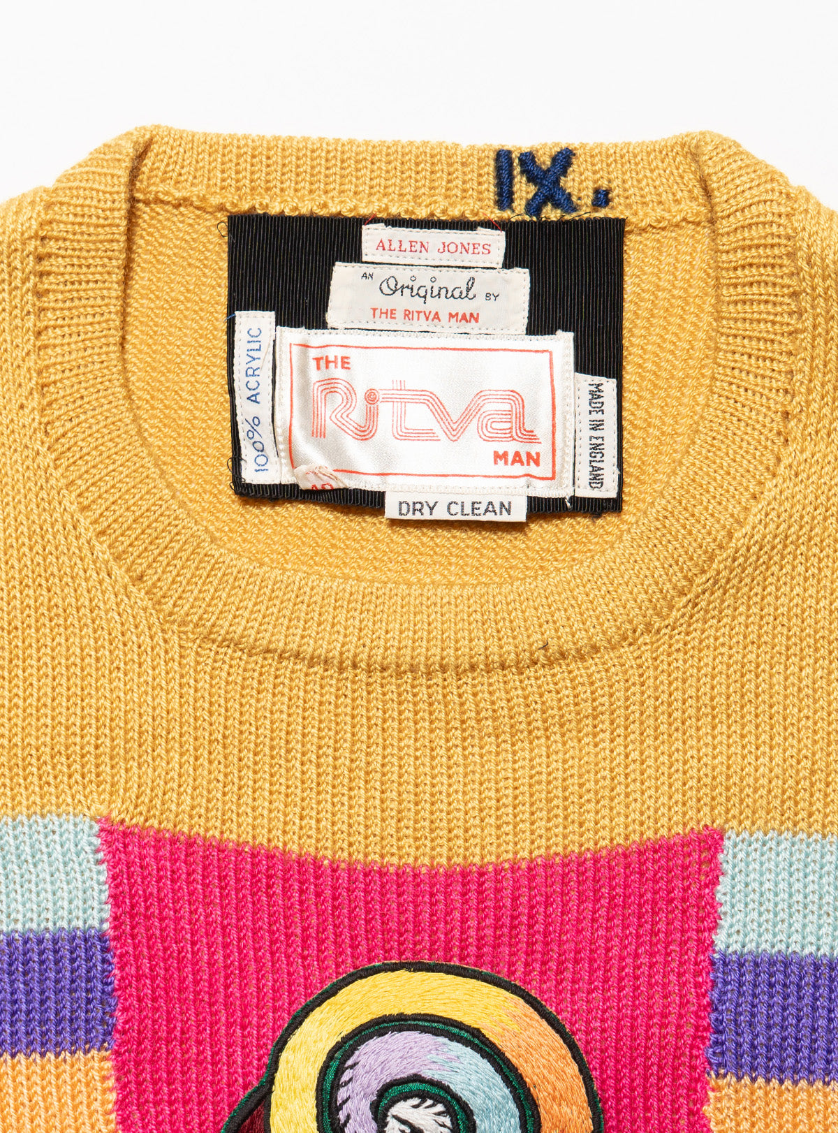 UNIF Vintage Ritva Man by Allen Jones 'Sheer Magic' Sweater, 1971