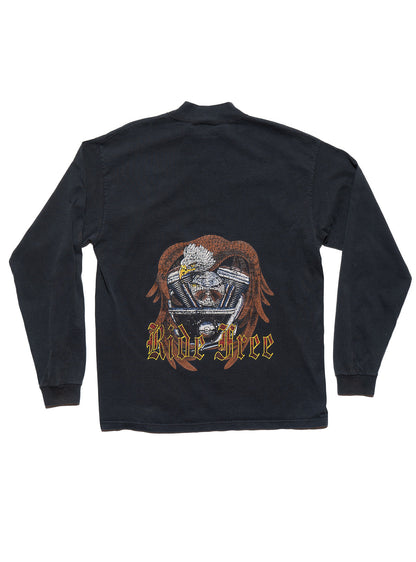 UNIF Vintage Ride Free Long Sleeve Tee
