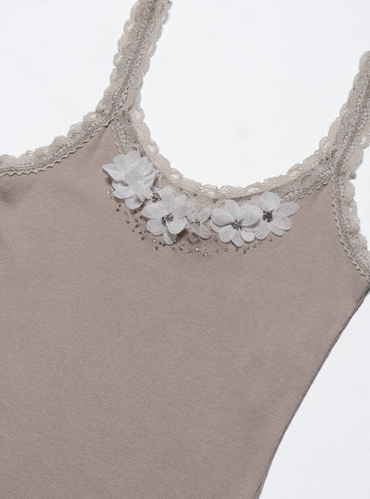 UNIF Vintage Abercrombie & Fitch Flower Tank