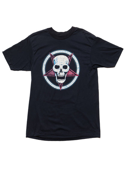UNIF Vintage Pentagram Skull Tee
