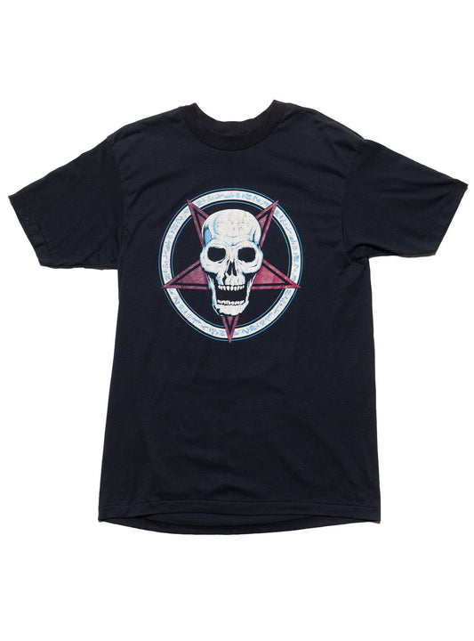 UNIF Vintage Pentagram Skull Tee