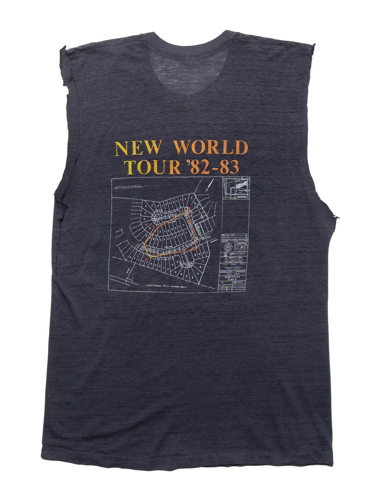 UNIF Vintage Rush Signals Tour Sleeveless Tee