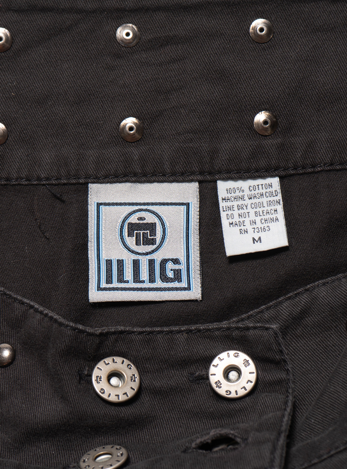 UNIF Vintage Y2k Goth Illig Convertible Skirt