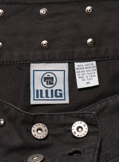 UNIF Vintage Y2k Goth Illig Convertible Skirt