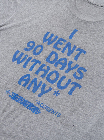 UNIF Vintage I Went 90 Days Without Any * Accidents Tee