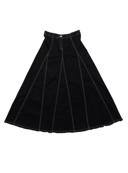 UNIF Vintage Style J Jean Skirt