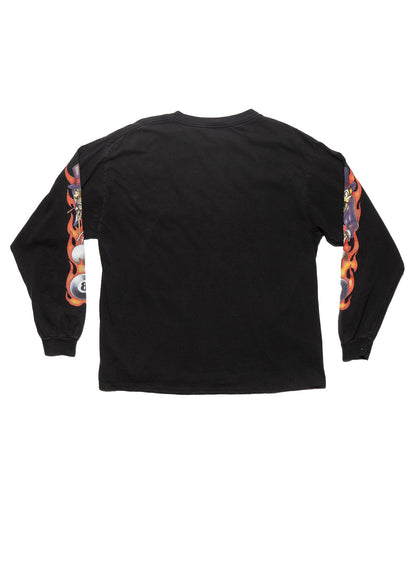 UNIF Vintage Skeleton 8 Ball Long Sleeve Tee