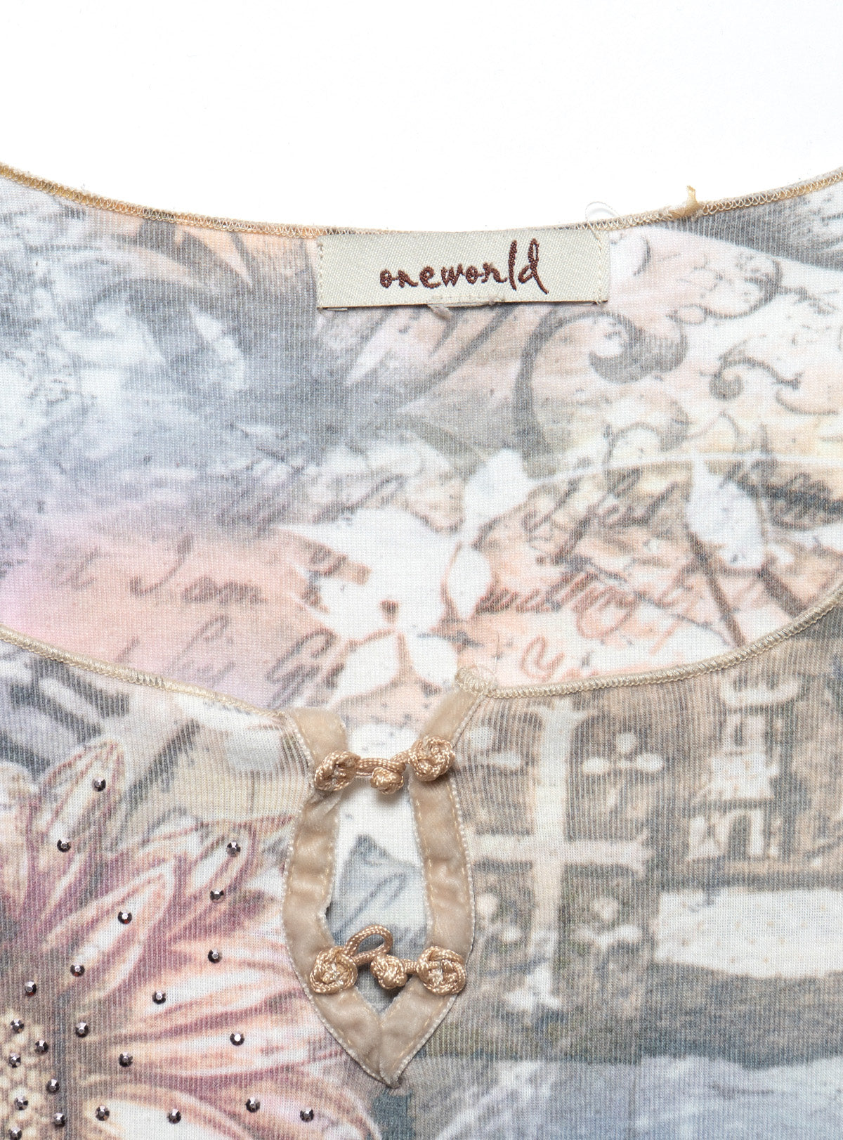 UNIF Vintage Oneworld Progess Top