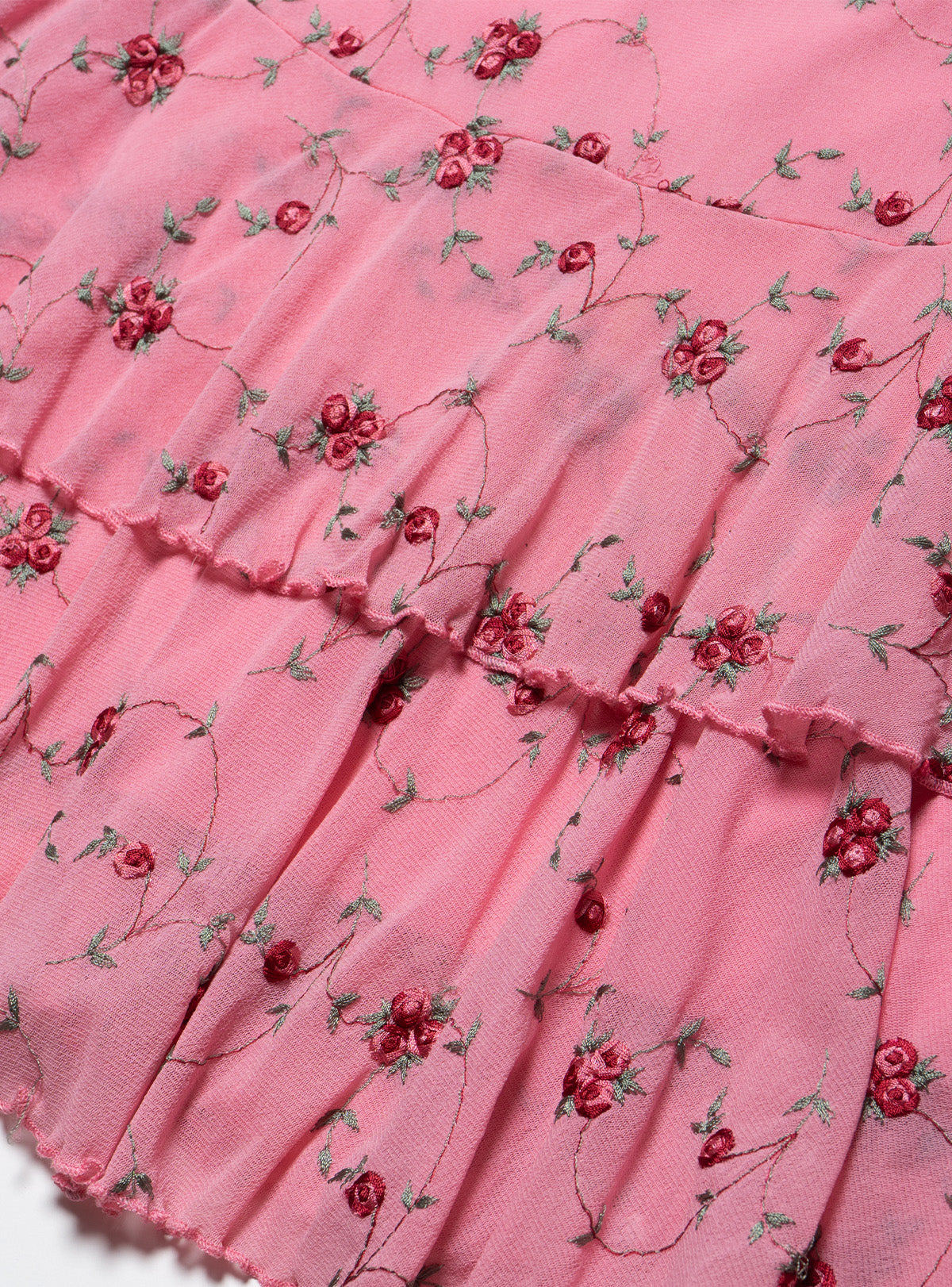 UNIF Vintage Pink Floral Dress