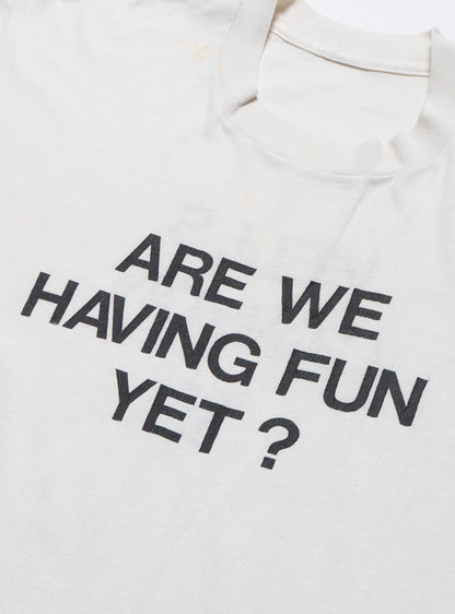 UNIF Vintage Are We Having Fun Yet? Tee