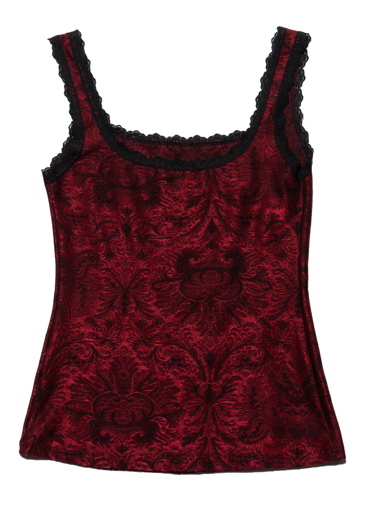 UNIF Vintage Caché Red Velvet top