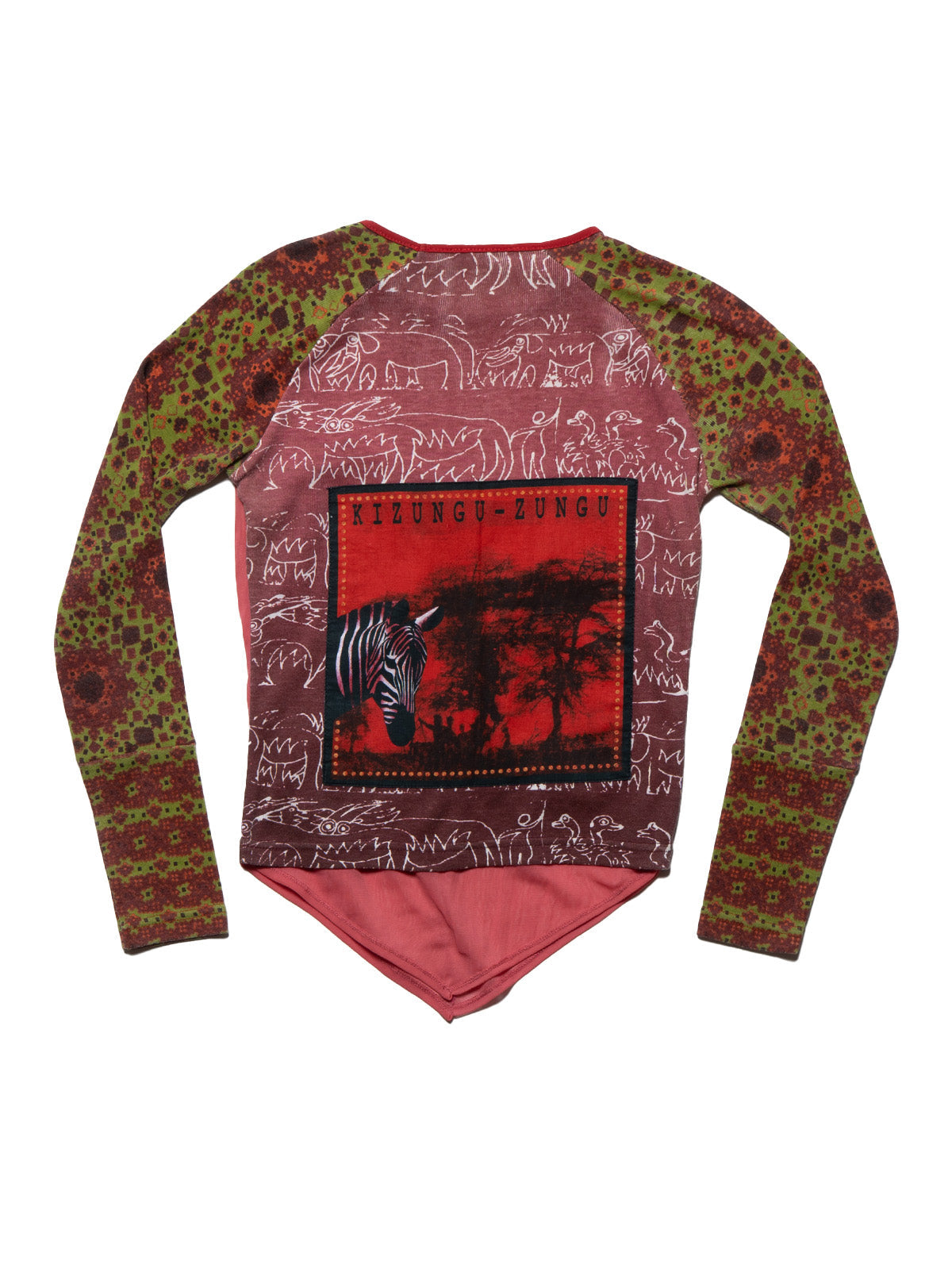UNIF Vintage Kizungu Zungu Flower Long Sleeve Top