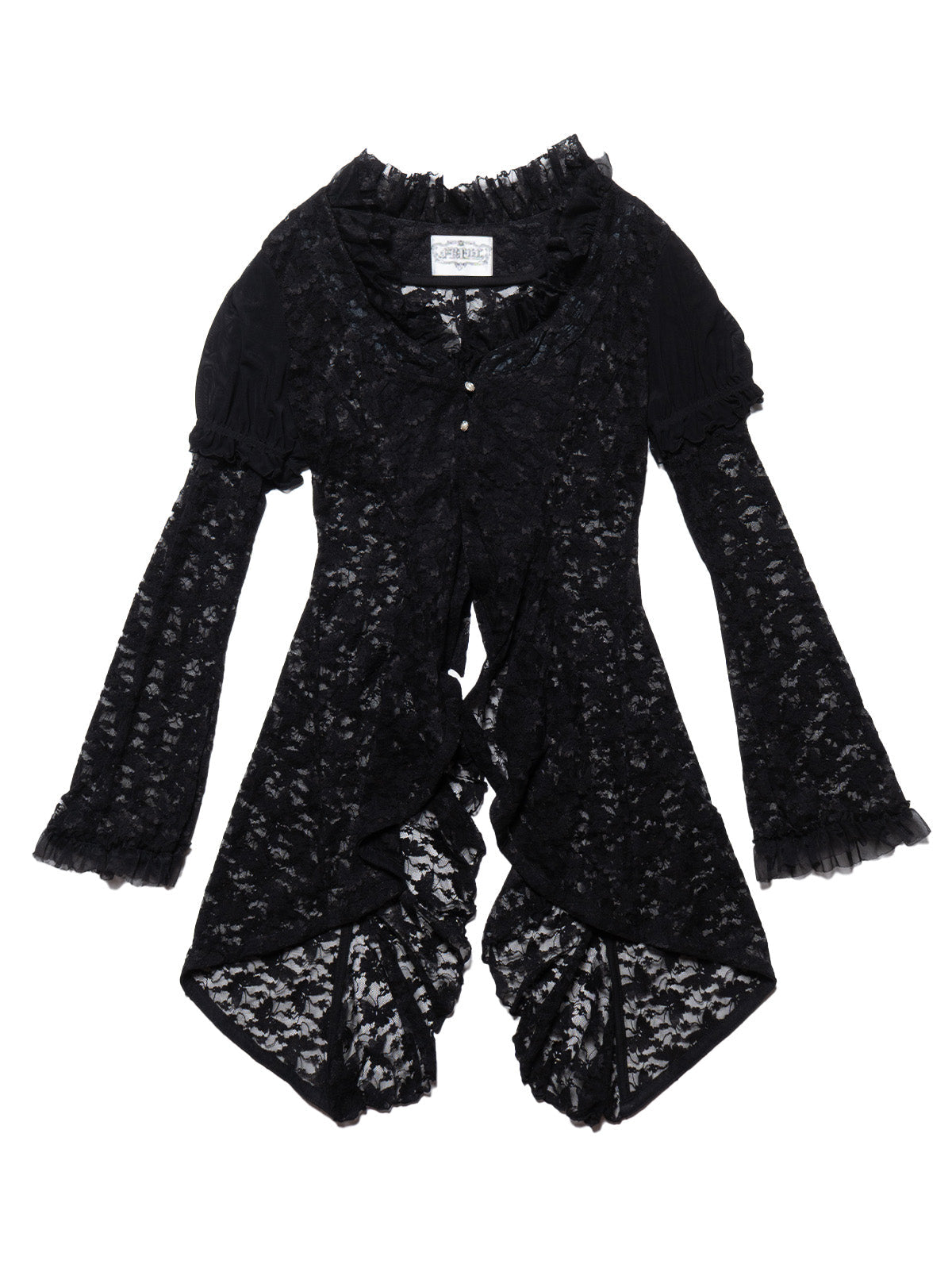 UNIF Vintage Frill by h.naoto Bolero Lace Cardigan