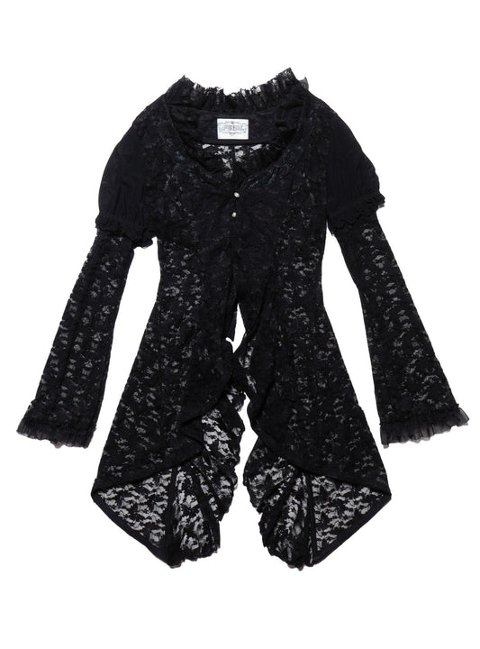UNIF Vintage Frill by h.naoto Bolero Lace Cardigan