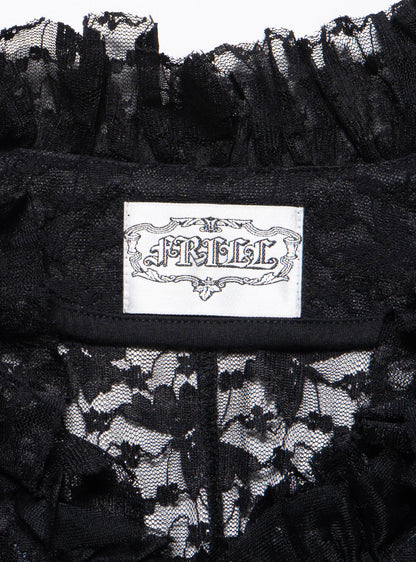 UNIF Vintage Frill by h.naoto Bolero Lace Cardigan